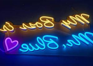 Quality Vasten custom neon sign 12v For Bedroom / Garden Decoration lighting Billboard wholesale