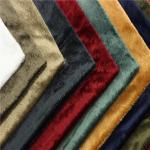 Fashion Durable Velboa Soft Toy Fur Fabric 200gsm~250gsm 28s/32s Density
