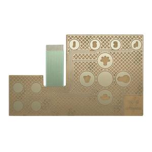 China Silk Screen Printed Capacitive Touch Switch PET Keypad Membrane Switch on sale