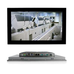 Quality Wide Angle 4G WiFi Bluetooth Industrial Touch Panel PC 17.3 Inch Rugged Touch Screen Monitor wholesale