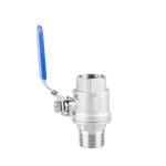 High Temperature 2PC Stainless Steel Male and Female Float Ball Valve for