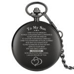 ODM Vintage Pocket Watch With Chain Stainless Steel Material