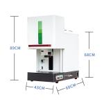 Fully enclosed laser marking machine for Jewelry gold silver copper cutting