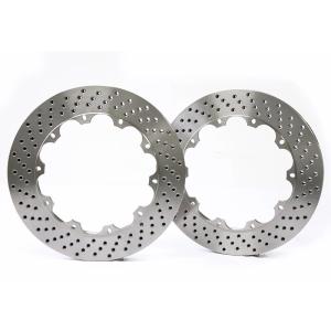 Quality 355x12 Drilled Brake Disc For Rear Wheel PCD 207-12 M6 Friction Surface 56 wholesale