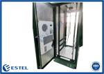 2kW Cooling Capacity IP55 Outdoor Electrical Cabinets Double Doors Maintenance