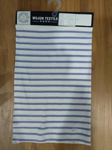 Quality Comfortable And Smooth Soft Skin-Friendly Striped Knit Fabric For Casual Wear wholesale
