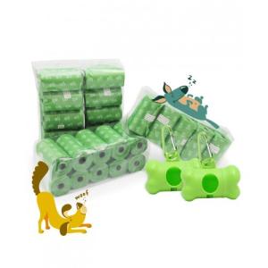 Quality Plastic Compostable Dog Poop Bags Bio Waste Bag PLA PBAT wholesale