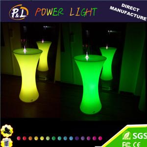 Quality Leisure Furniture Rechargeable LED Poseur Table wholesale