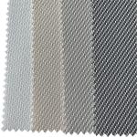 Twill Weaving Fiberglass Sunscreen Fabric For Windproof Outdoor Blinds