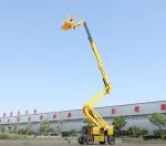 New energy hinged high-altitude platform Self propelled aerial work