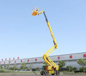 Quality High quality 21m self-propelled small articulating boom lift factory price for sale wholesale