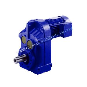 Quality F Series Flange Mounted Helical Geared Motor with Hollow Output Shaft wholesale
