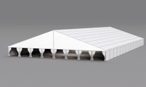 Quality Large Outdoor Warehouse Tent , Flame Retardant Fabric 20x30 Party Tent wholesale