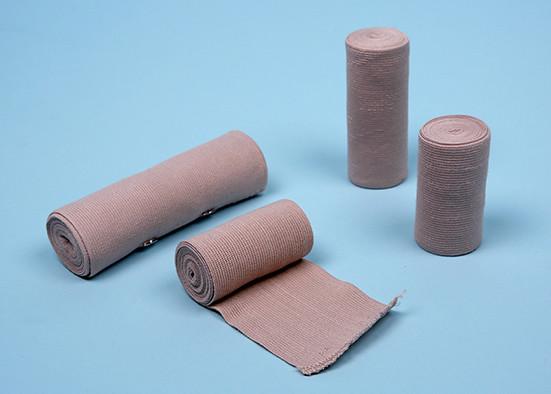 Oyster Rubber High Elastic Bandage Cotton Stockinette Fabric Medical Disposable