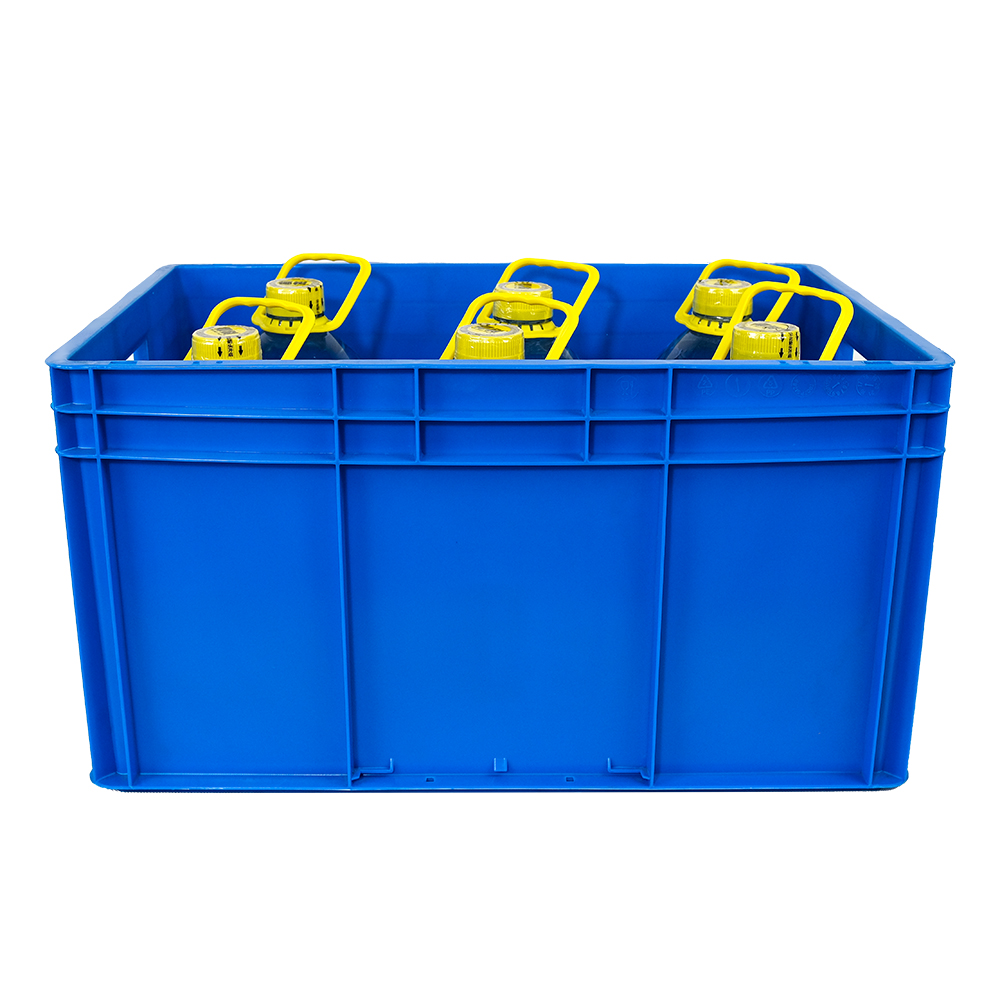 Eco-Friendly Customized Color Plastic Moving Crate for Fruits and Vegetables