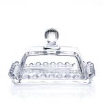 Pearl Round Decorative Wholesale Factory Price High Quality Clear Butter Dish