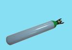 Aluminum Pressure 10L Medical Gas Cylinder 15Mpa 726mm Length
