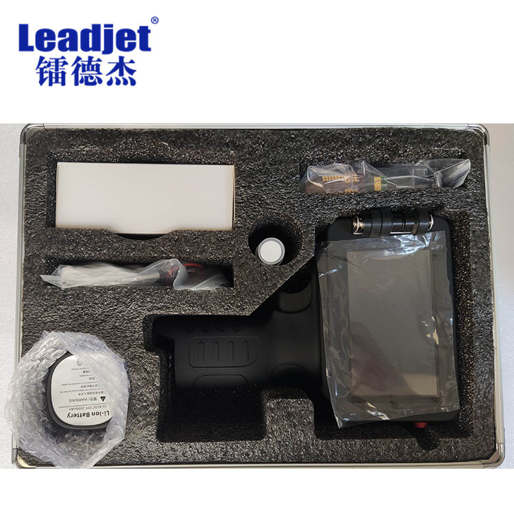 S300 TIJ Batch Coding Machines , 1mm Carton Box Handheld Batch Number Printer