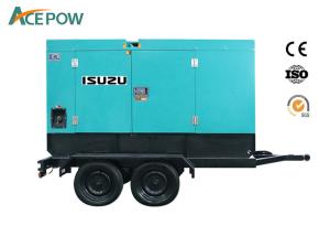 Quality 500KVA Outdoor Mobile Genset Trailer , Portable Silent Diesel Generator wholesale