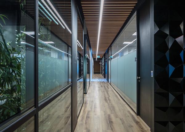 Acoustic Office Mullion High Wall System Demountable Mullion Window Units