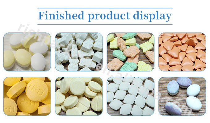 5.5kw Amoxicillin Pill Making Machine With Auto Protective Function