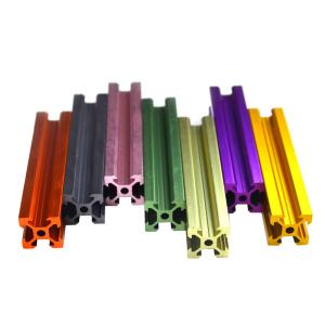 Quality Colorful Black Anodizing v slot linear rail 20x40 V Slot Aluminium Profile v slot aluminium extrusion wholesale
