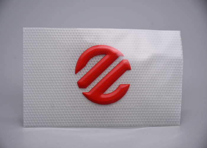 3D Moulded Silicone Heat Transfer Labels Custom Logos For Clothing