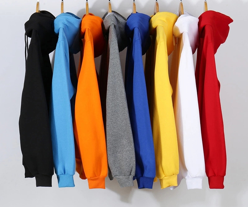 Cut And Sew Heavyweight White Bluza Jogging Pure String Plus Size Blank Men's Hoodies & Sweatshirts