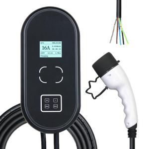 Quality 8A Outdoor Electric Portable EV Charger For Home TPE Cable IEC 621962 wholesale