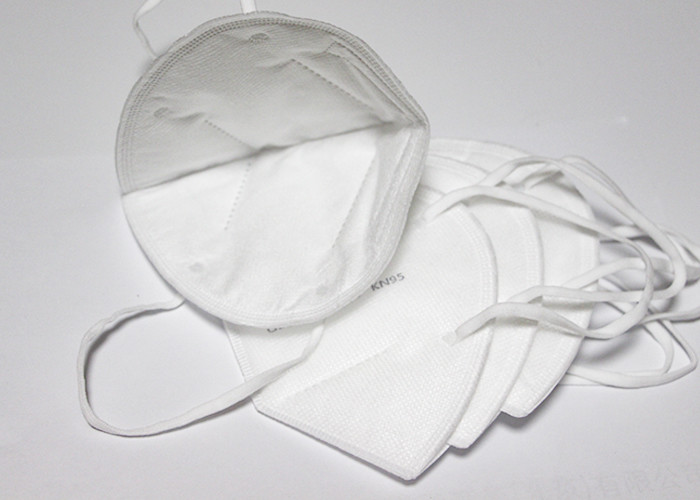 Dust Protection Disposable KN95 Mask 5 Ply Filtration CE / FDA