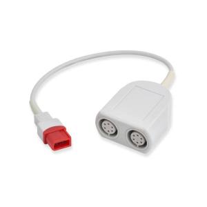 Quality Spacelabs Dual 0.3m 10 Pin IBP Converter Cable 700-0028-00 TPU wholesale