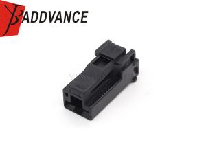 China Black PBT Gf20 Automotive 1 Pin Female Electric Cable Connector on sale