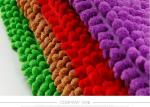 Soft Chenille Bathroom Anti Slip Floor Mat , Hotel Bathroom Floor Mats