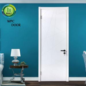 Quality Customized WPC Plain Door Soundproof Durable Painting Bedroom Use wholesale