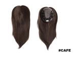 100% European Virgin Hair women Mono hair topper natural color double drawn full