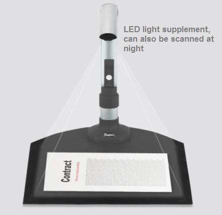 8 Mega Pixels Camera Document Scanner A3 A4 Style Autofocus