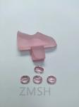 Coral / Rose Pink Sapphire Raw / Roughgem Crystal Lab Made For Jewelry
