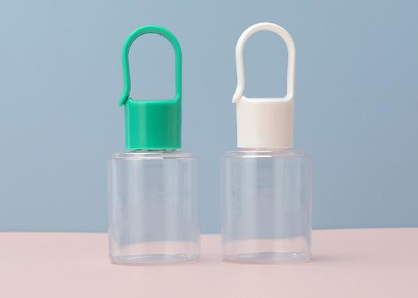 Cheap BPA Free Keychain Squeeze Bottle 60ml 30ml Travel Bottles for sale