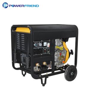 Quality Air Cooled Open Type 300A Diesel Welder Generator 2V88FAE Set For Welding Machine wholesale