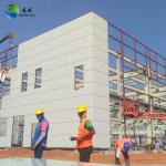Customized Steel Warehouse Building Construction Welded H Steel Column Building