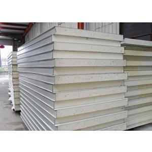 Quality Lightweight Metal EPS Sandwich Panel 38 - 40kg/m3 Core Density 0.3 - 0.6mm Steel wholesale