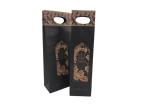 Elegant Boutique Wine Gift Box Packaging / Wine Bottle Presentation Box