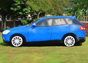 Quality PVC Inflatable Car Advertising Speed Crash Testing Blow Up Car 3D Model wholesale