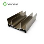 6063 T5 Industrial Aluminum Profile Powder Coated Anodized Wood Grain