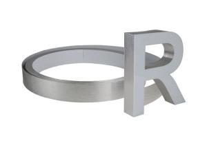 Quality Acrylic 3d Led Display Sign Board 0.8mm Aluminum Trim Cap Flat Aluminum Coil wholesale