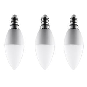 Quality 3/5/7/9W Dimmable Indoor LED Light Bulbs Candle Shape Aluminum wholesale