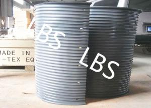Quality Hydraulic / Electric Winch Drum LBS Sleeve 100-5000M Rope Capacity wholesale