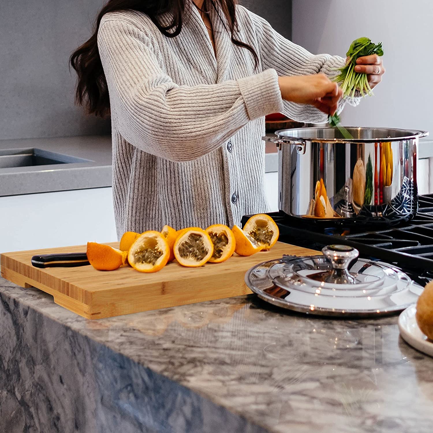 Upgrade Your Cooking Experience with Sustainable Bamboo Chopping Blocks Set 3 Piece