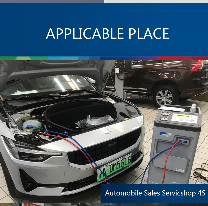 11CC Automotive Freon 1234YF AC Machine For Car A/C Recharge Recovery