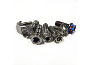Quality Rainbow Titanium MTB Bolts Custom Made Color Banjo Bolt For Motorcycle / Bike wholesale